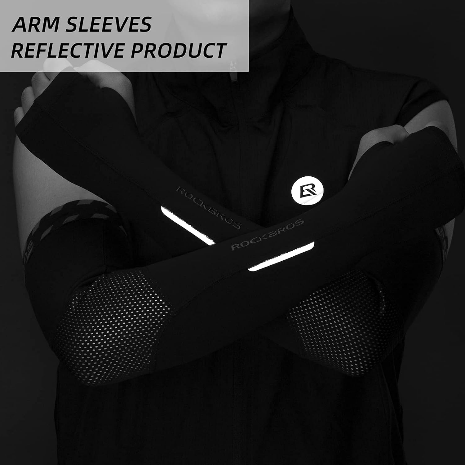 ROCKBROS Smart Arm Warmers - Stay Warm in All Conditions