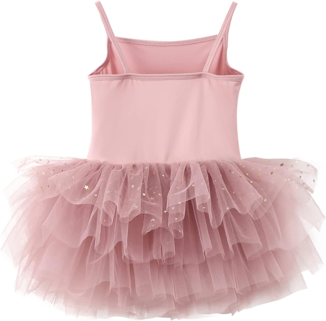 Toddler Girls Ballet Tutu Dress with Shiny Tulle and Straps