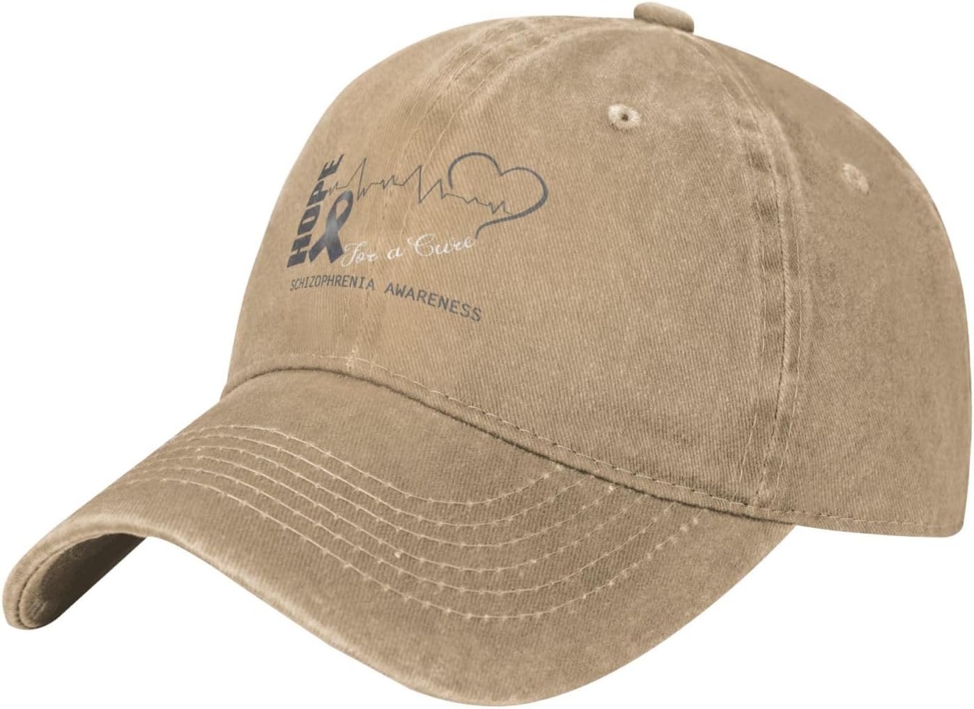 Hope for a Cure schizophrenia awareness baseball cap