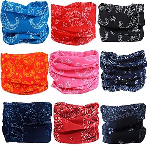 25x48cm neck gaiter headband for Face Mask More