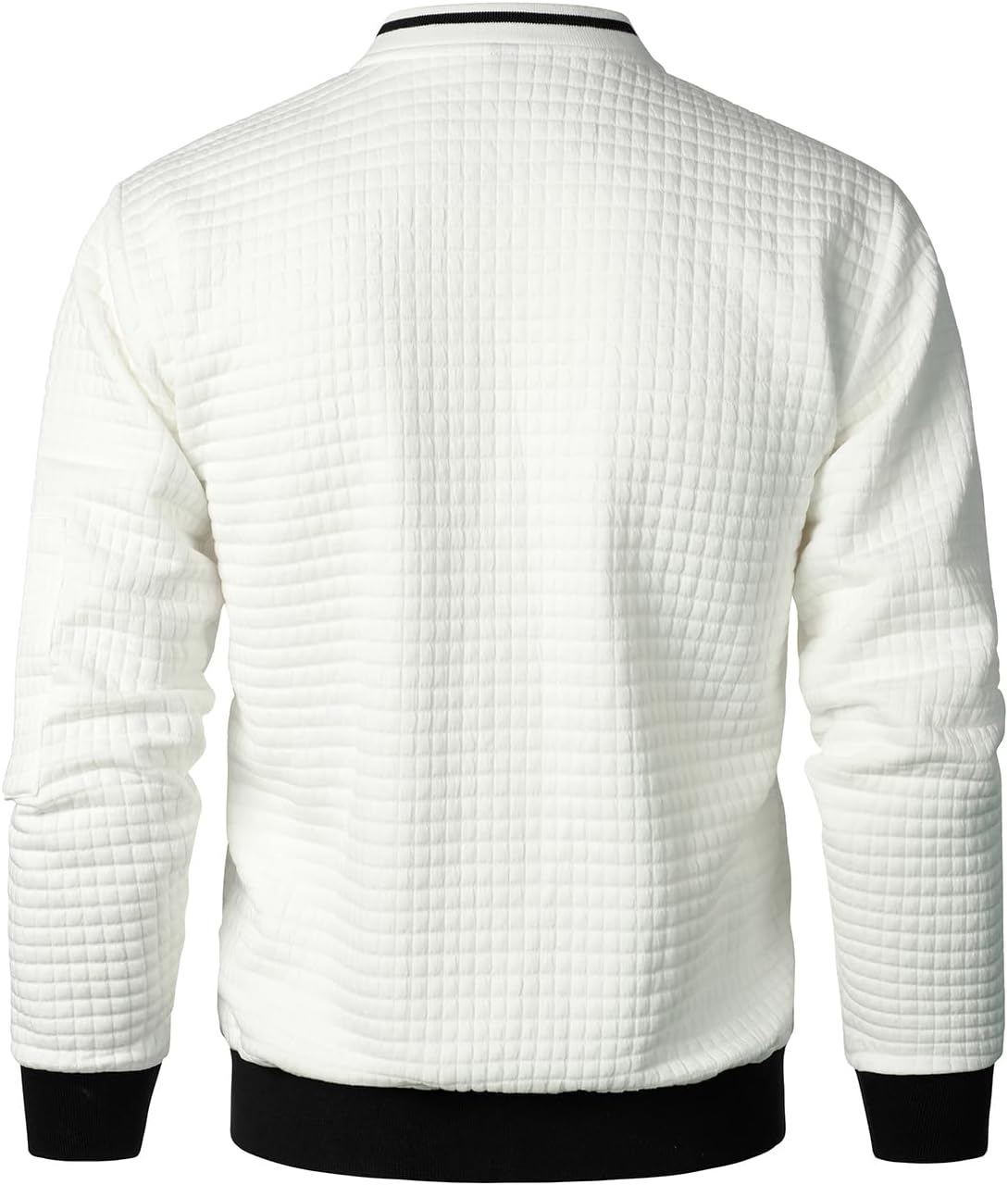 Hood Crew Mens Varsity Jacket - Lightweight Casual