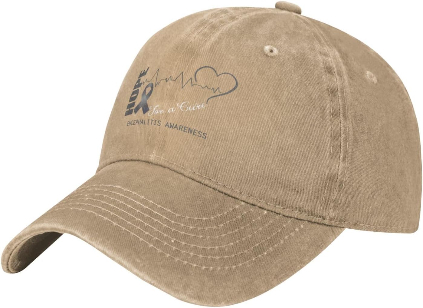Hope for a Cure Encephalitis Awareness Womens Baseball Cap