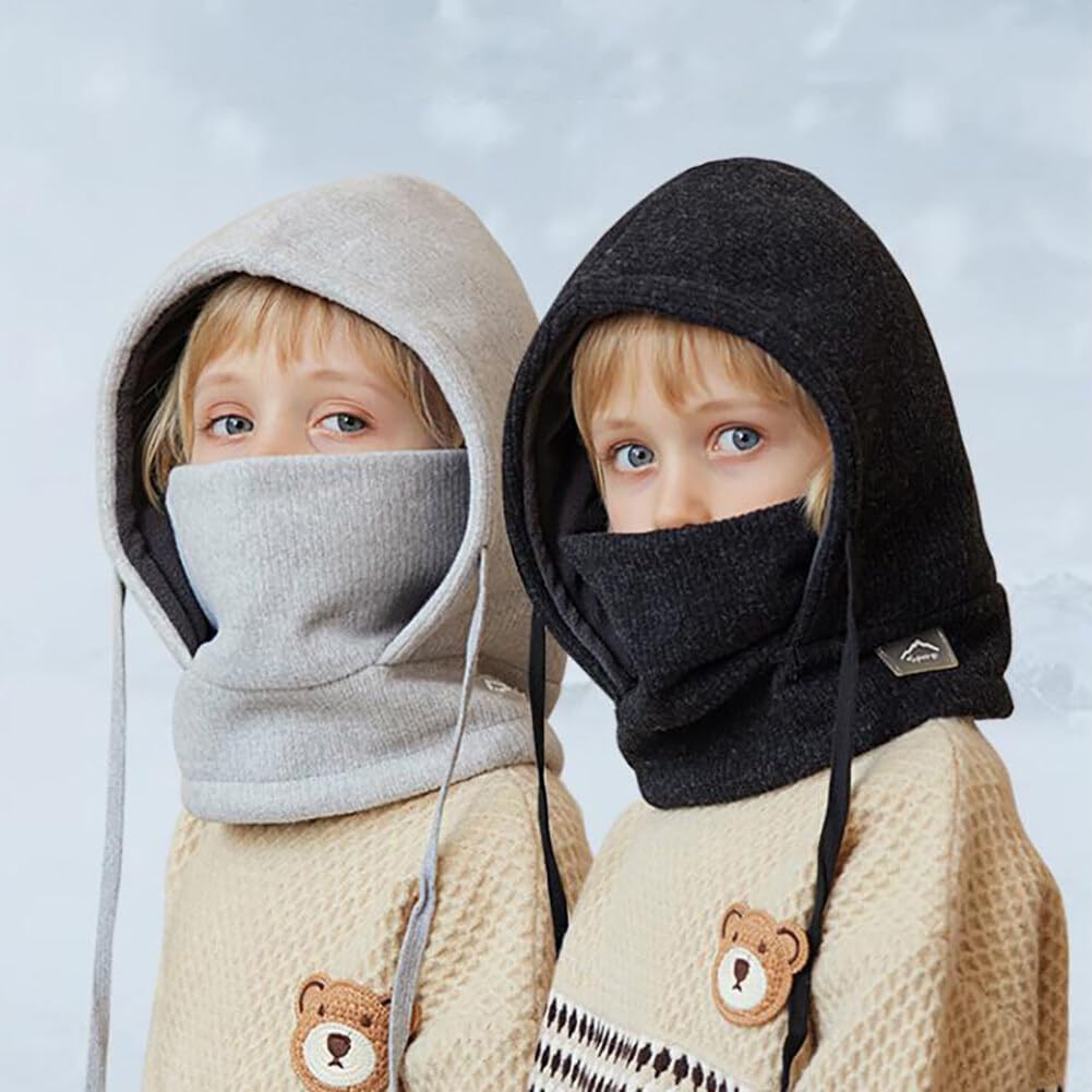 Zcargel - Winter Multi-Functional Hat for Kids Beanie Neck Warmer Mask