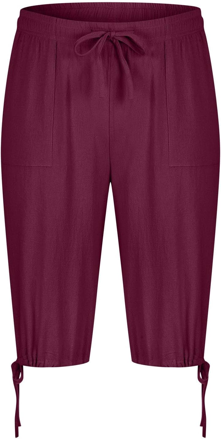 Premium Cotton Linen Shorts for Men - Casual Bottoms