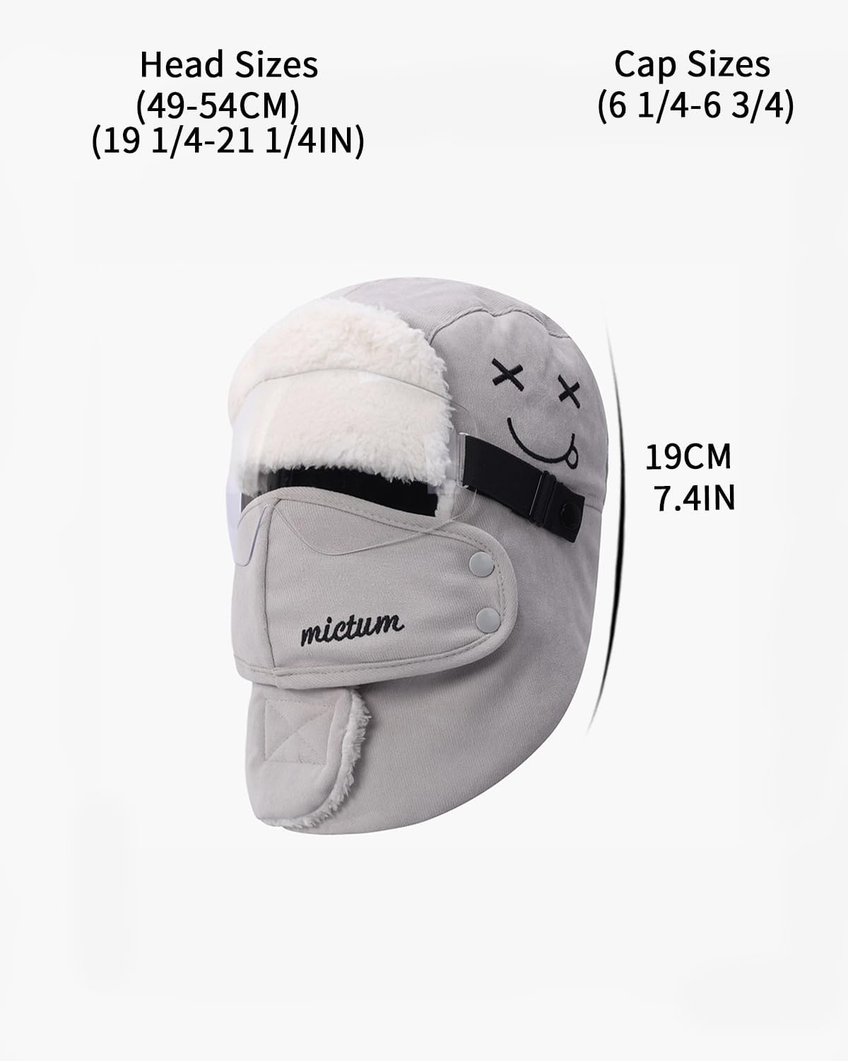 Trapper Hats for Boys and Girls Windproof Warm Outdoor