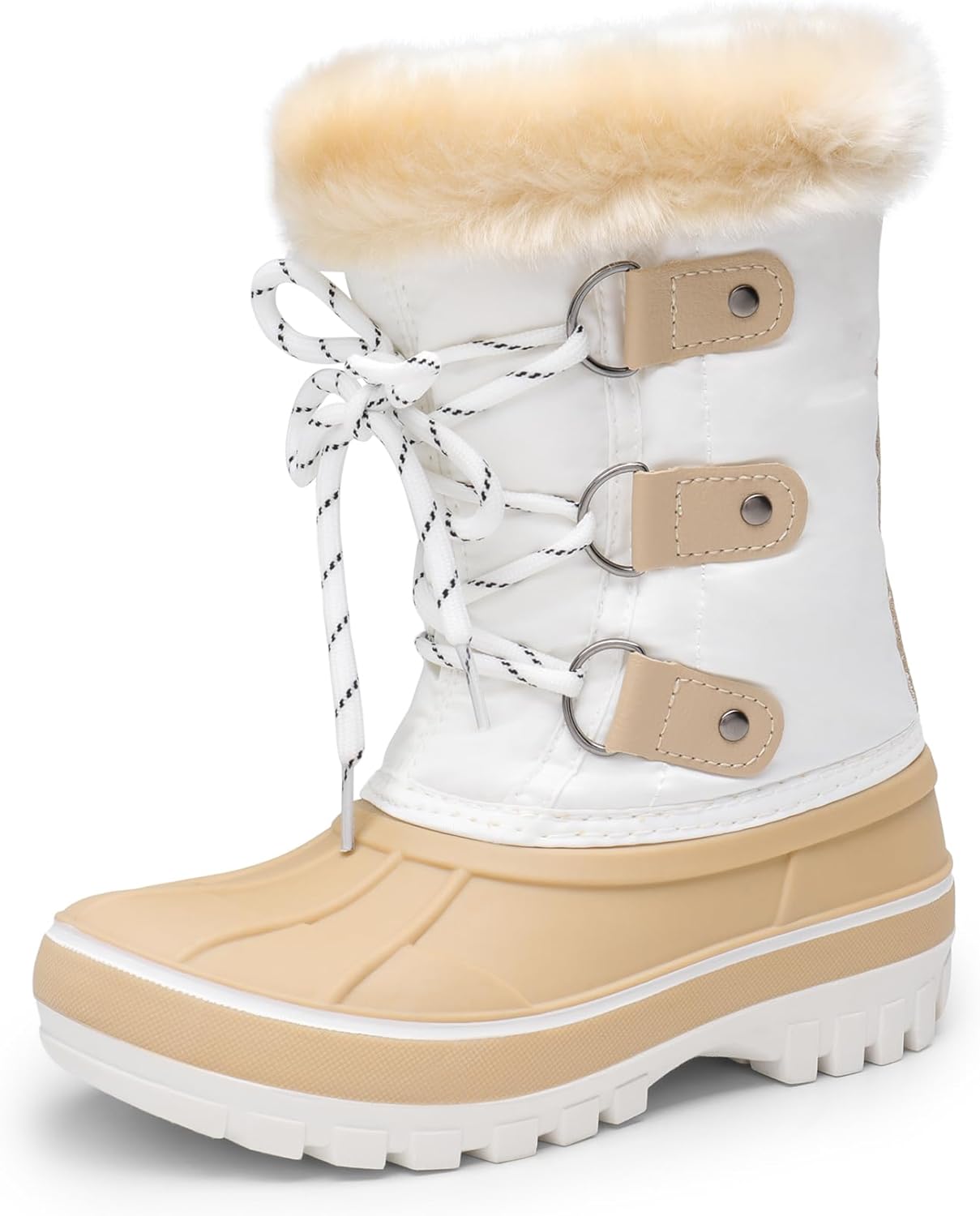 Perfect Winter Faux Fur Lined Boots for Kids