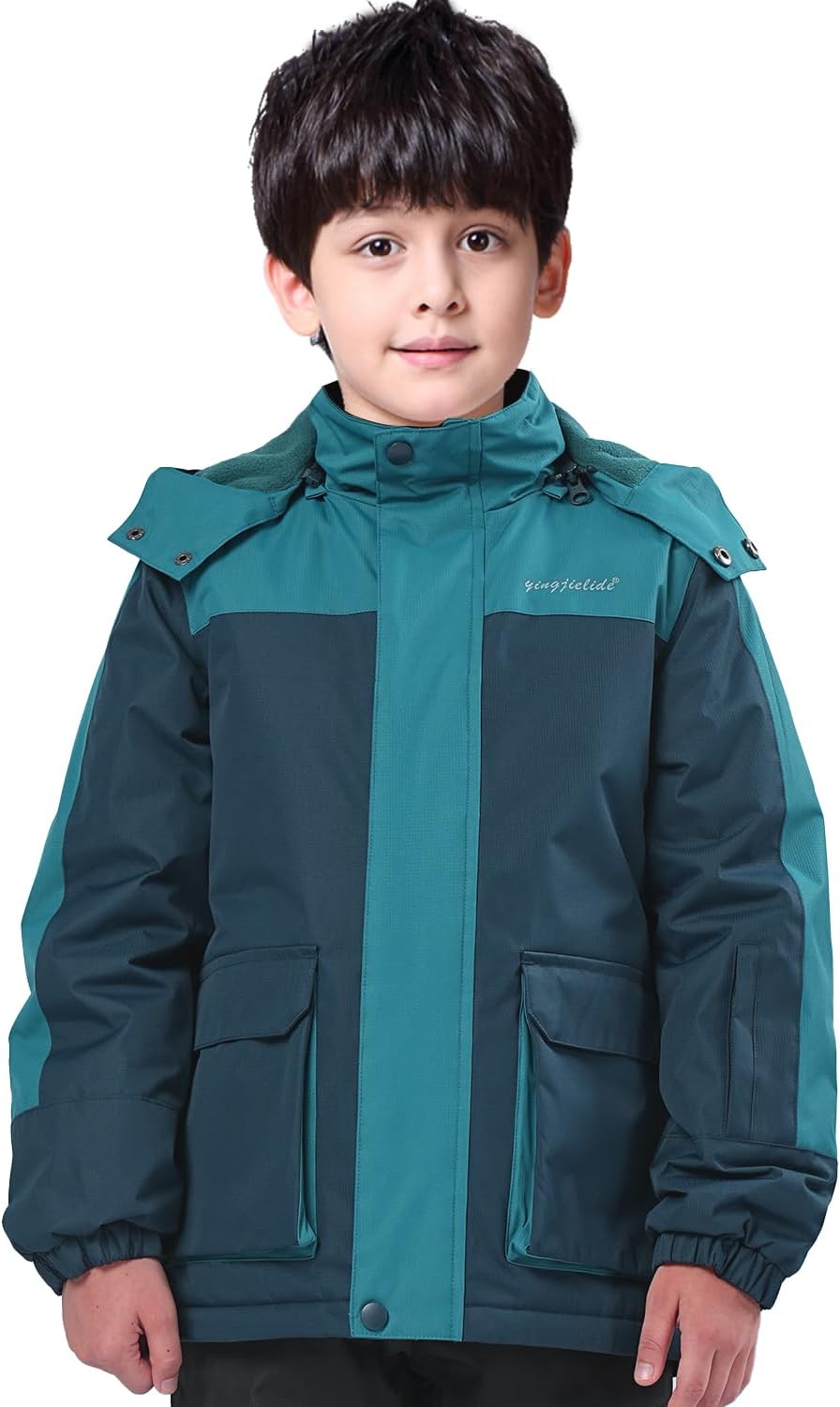 Boys Waterproof Ski Jacket for Winter