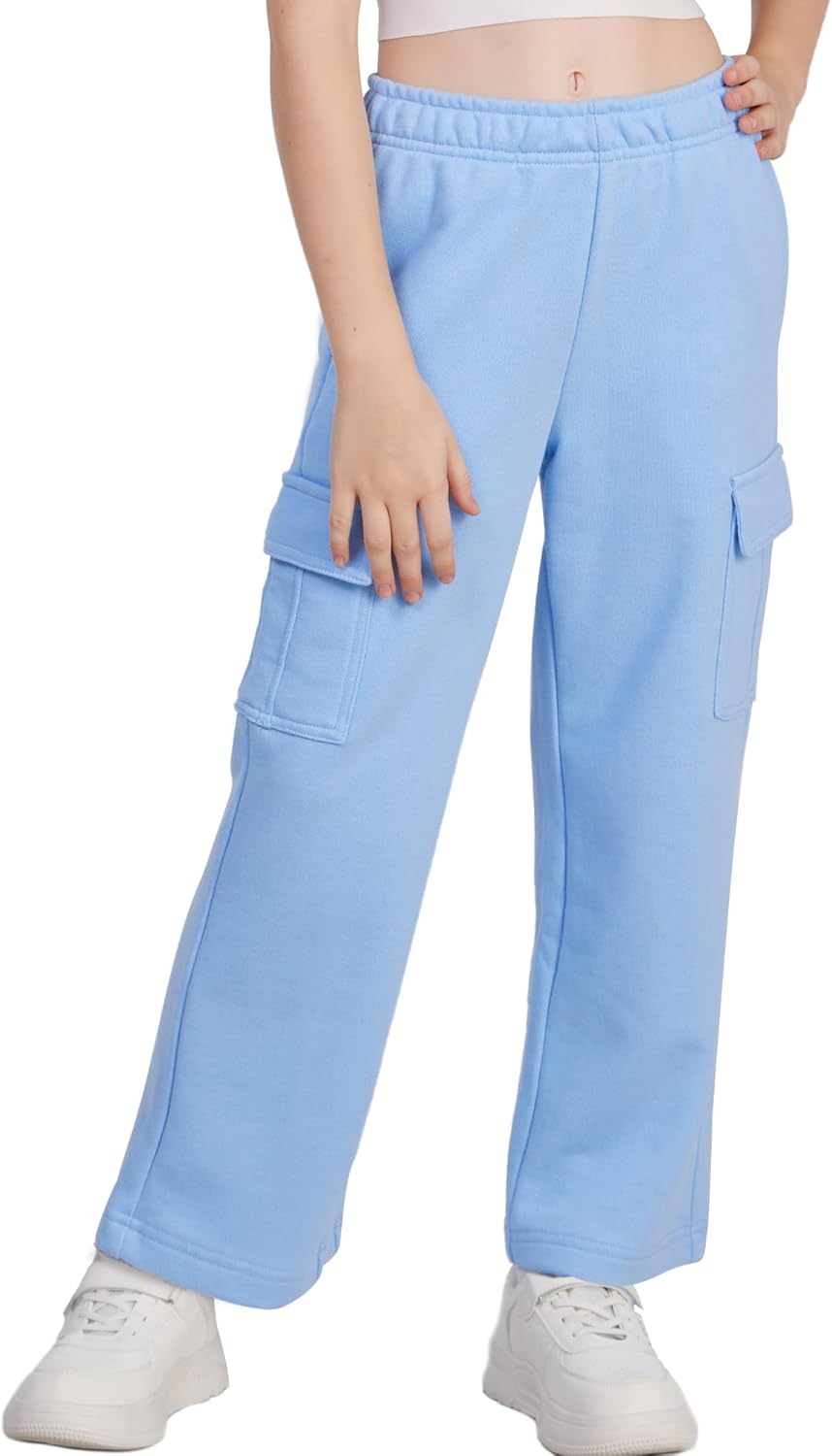 WULFUL Girls Cargo Sweatpants Fleece Lined-Full Review