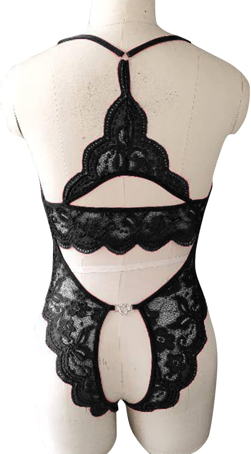 Womens Teddy Babydoll Lingerie Set
