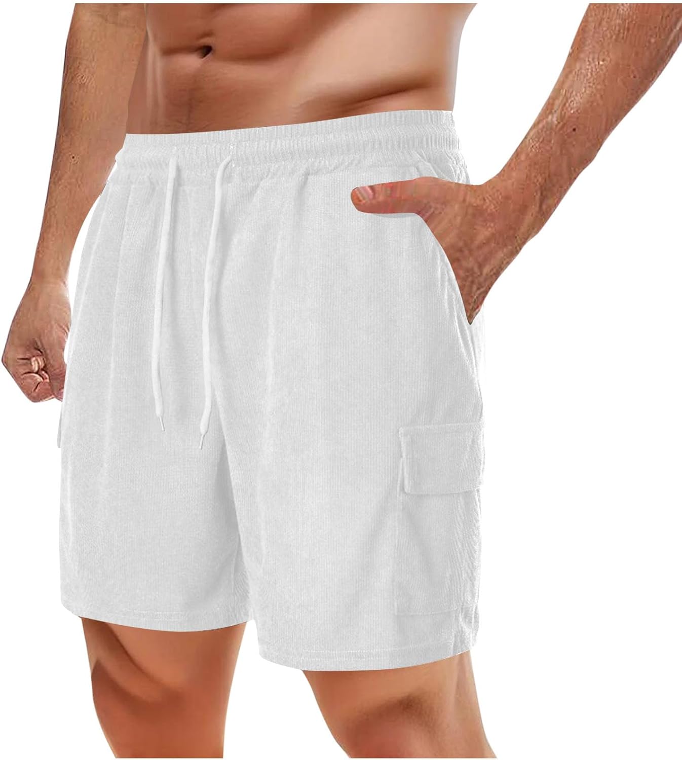 Xiaojmake Corduroy Shorts Summer Essentials