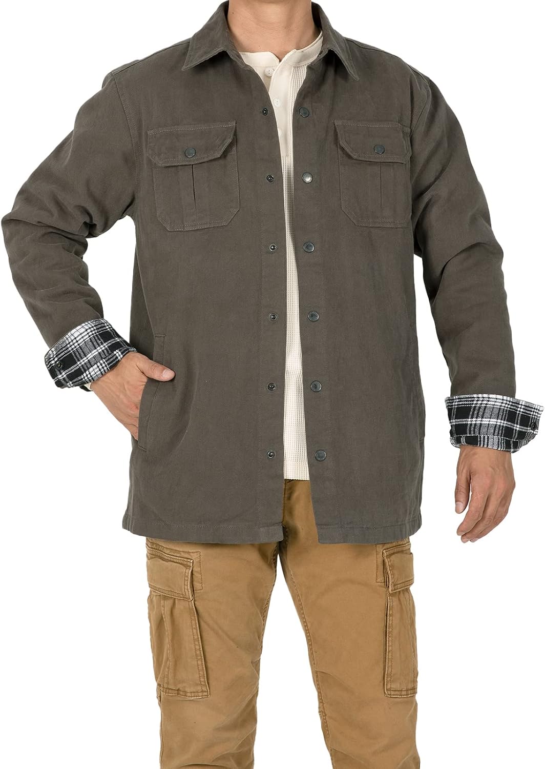 ZENTHACE Rugged Cotton Jacket
