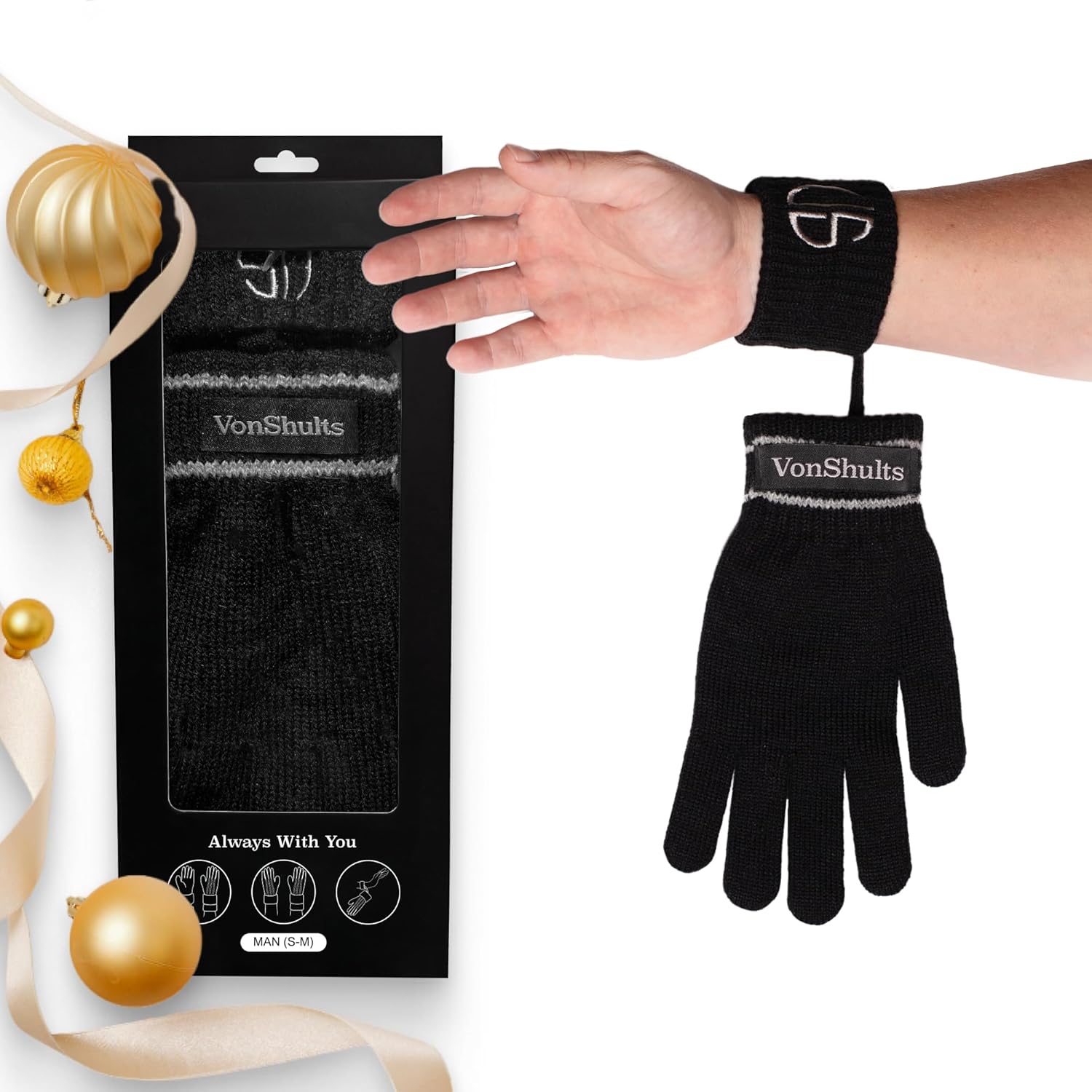 Merino Wool Winter Gloves