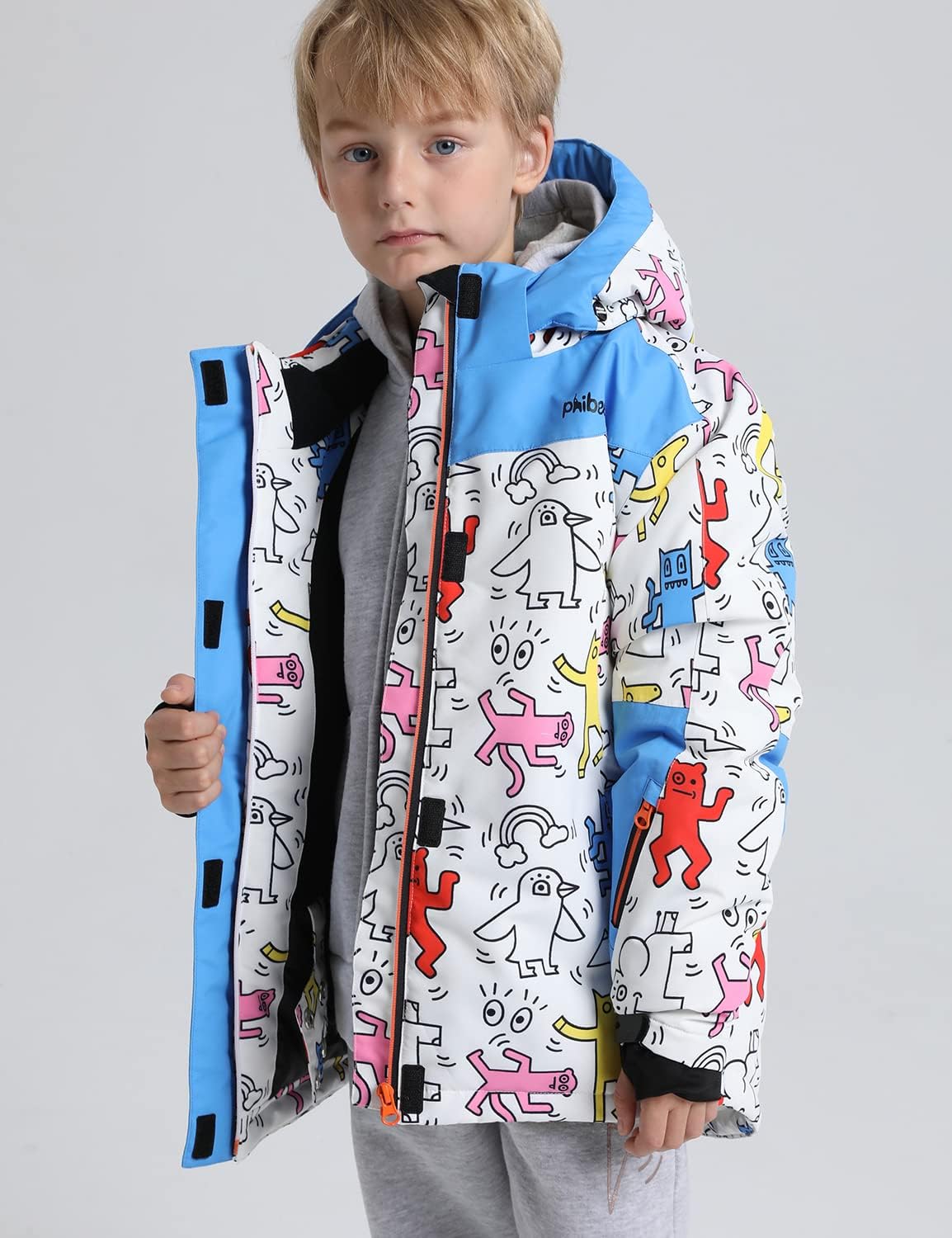 PHIBEE Big Boys Waterproof JACKET