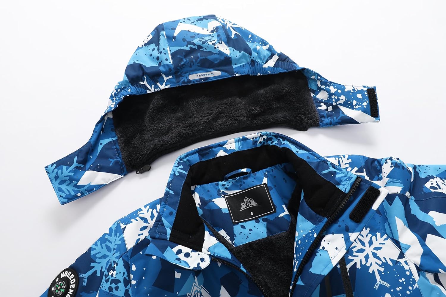 MOERDENGKids Ski Jacket waterproof Winter Coat