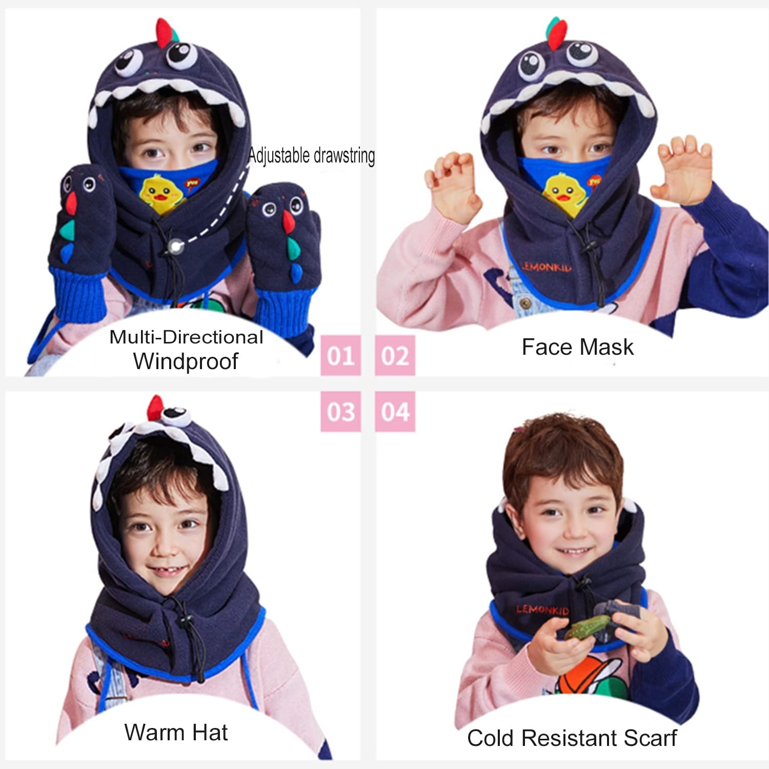 Ultimate Multi-Functional Ski Mask for Kids