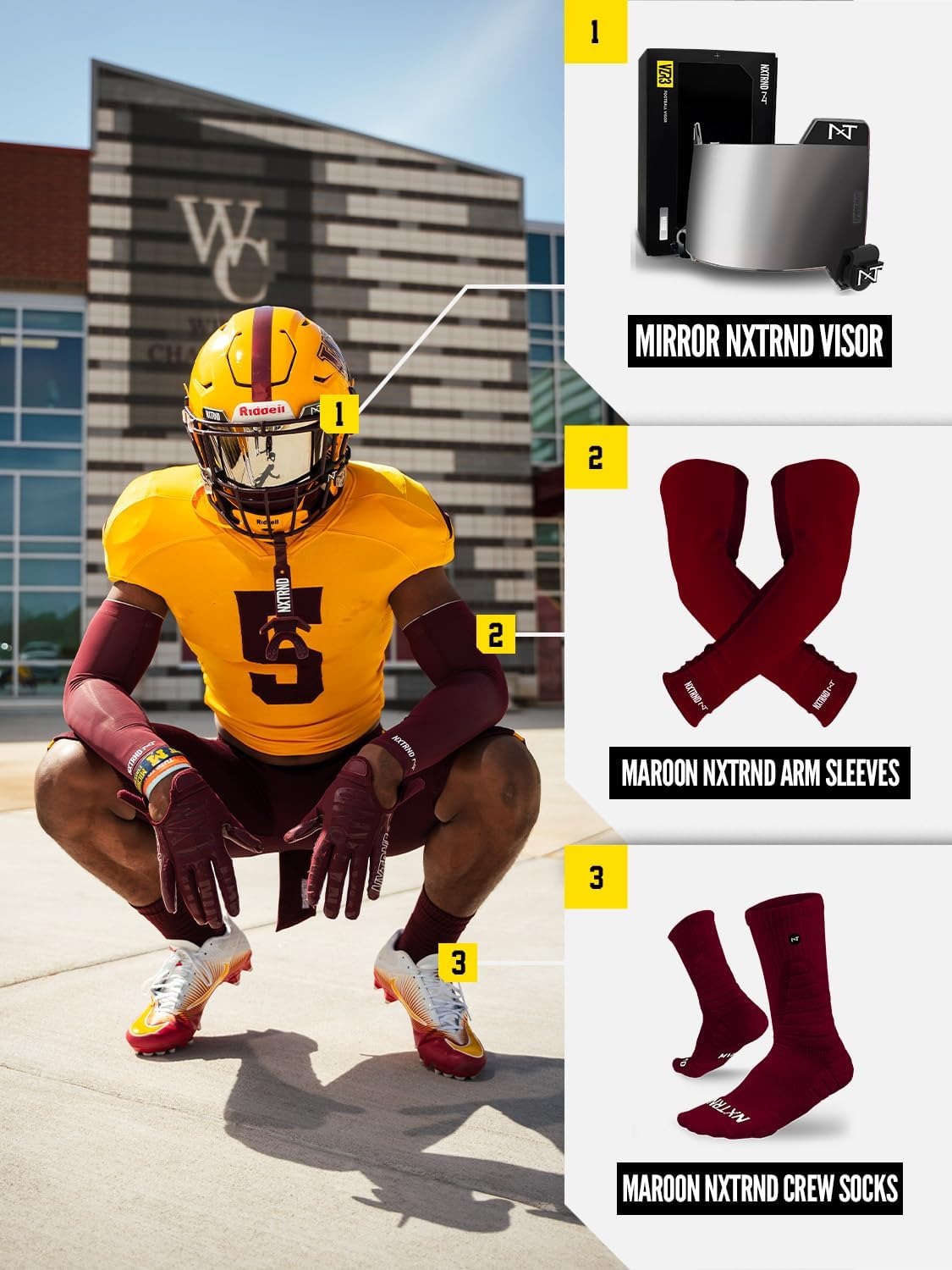 NXT NXTRND Air-TEK Arm Sleeves Breathable Durable and Perfect for Athletes