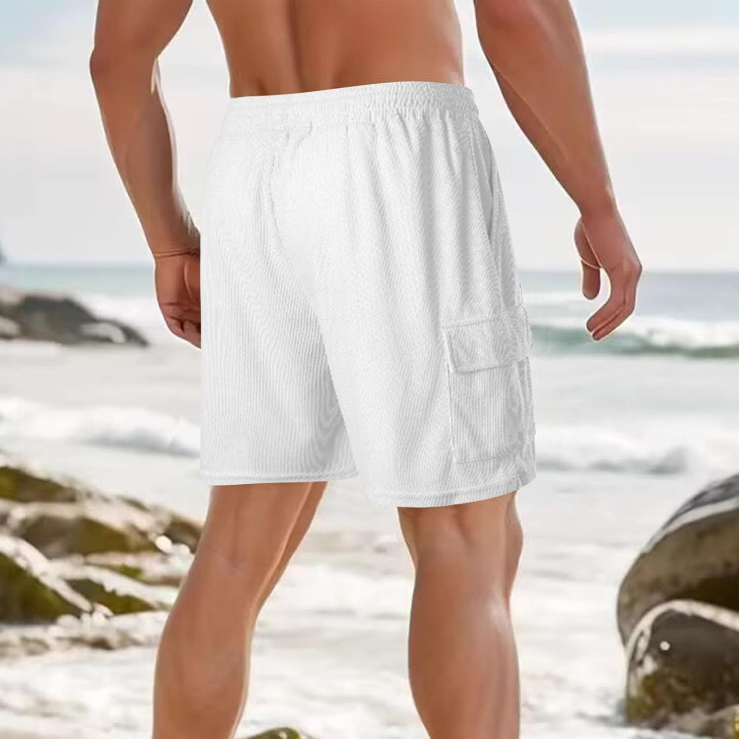 Xiaojmake Corduroy Shorts Summer Essentials