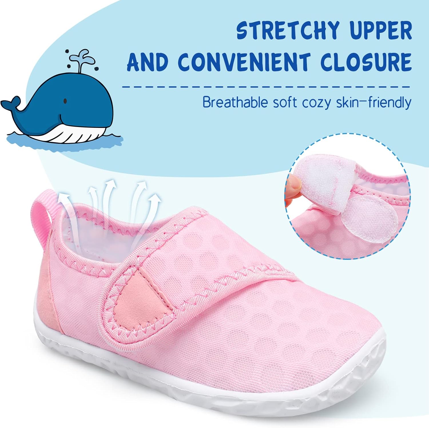 LeIsfIt Kids Quick-Dry Water Shoes