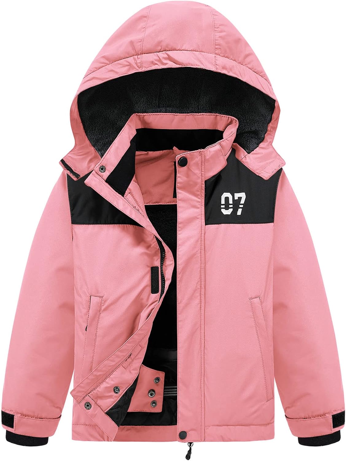 FREE SOLDIER Boys Girls Waterproof Ski Jacket