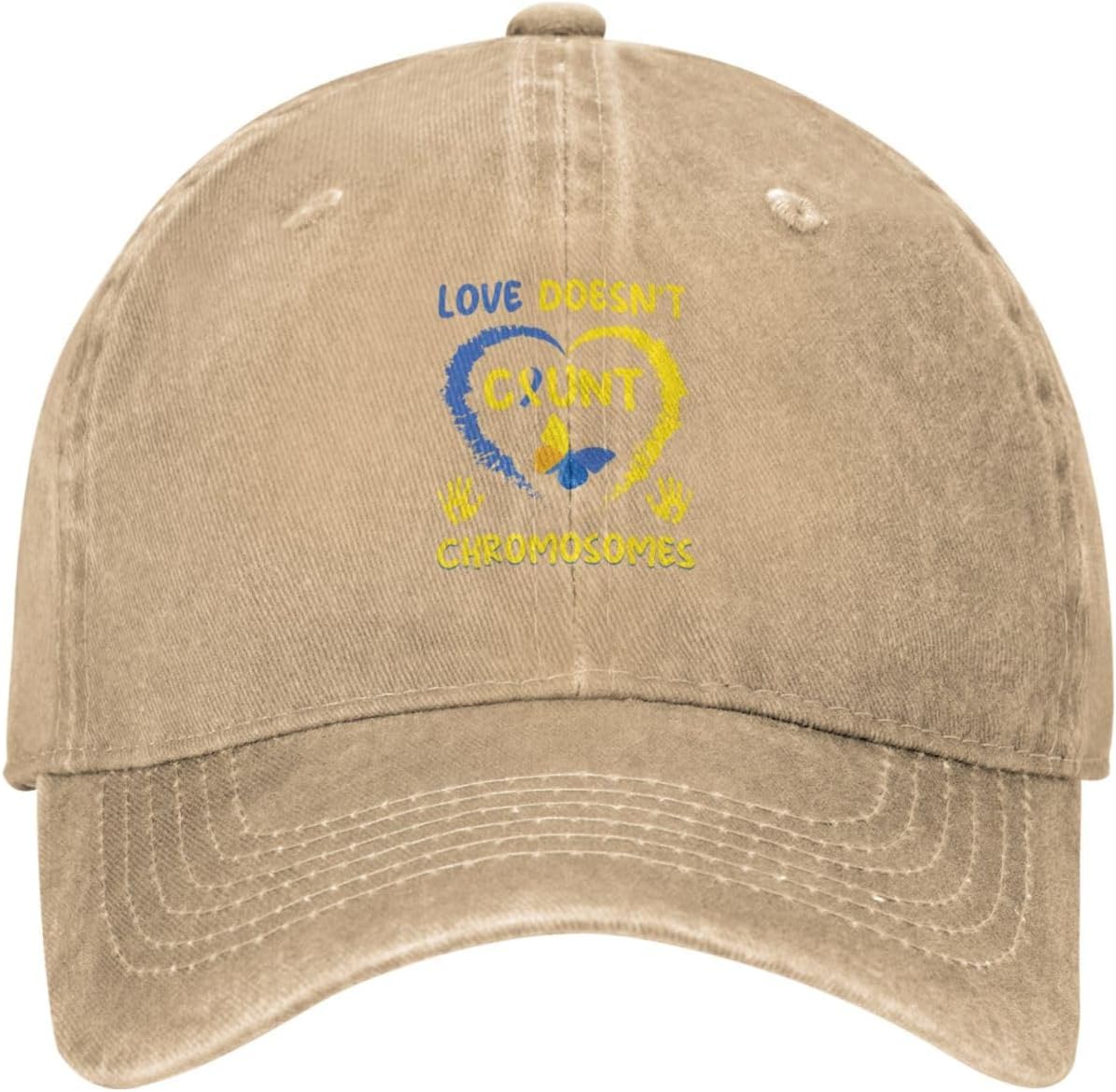 Love Doesnt Count Dad Baseball Hat