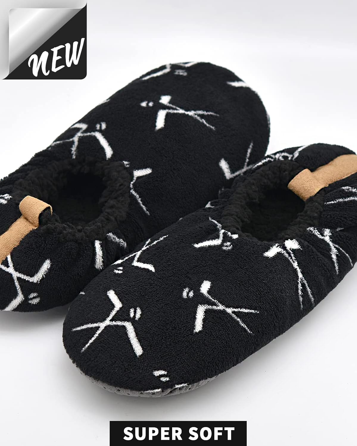 Warm Cozy Mens Slipper Socks