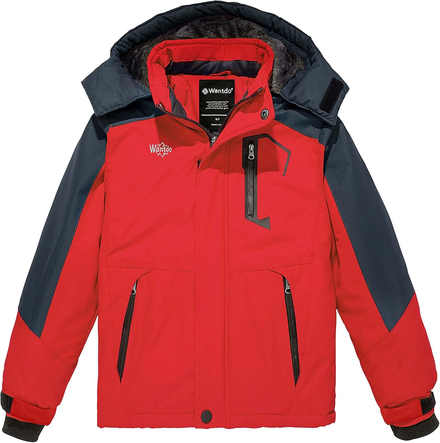 Protective Cozy Ski Jackets for Boys