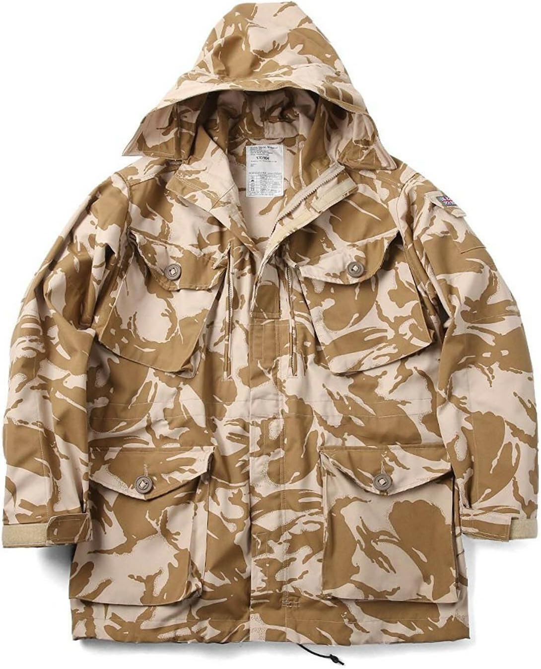 Experience the tactical adventures of the British army with this authentic parka
