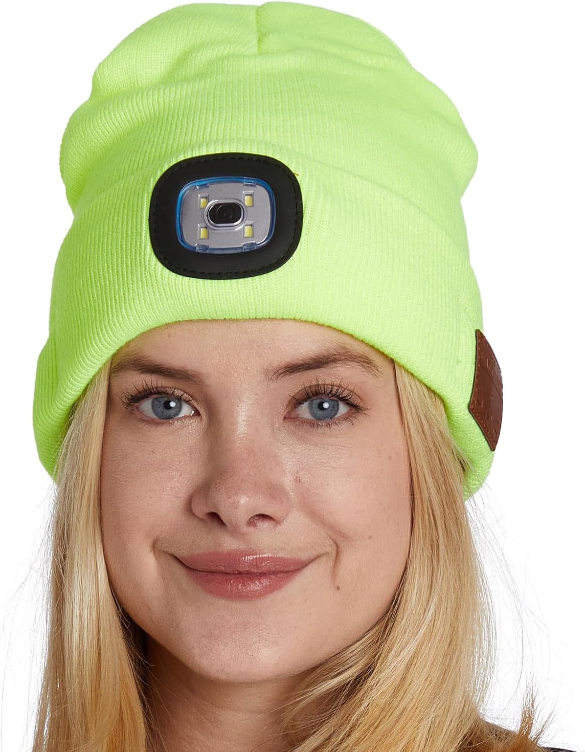 BLACK DECK Stereo Beanie Headphones with LED Bluetooth