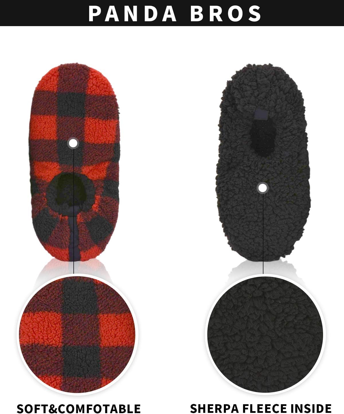 Warm Comfy Stylish Slipper Socks Just Add Socks