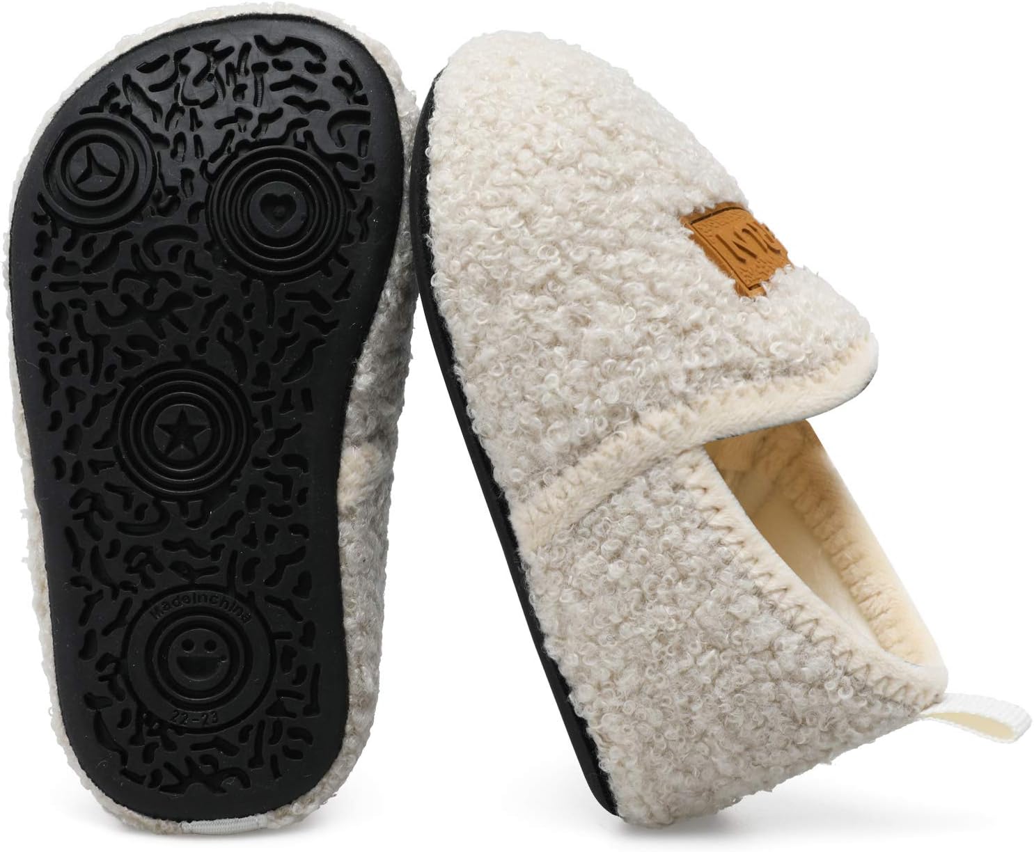 L-RUN Toddler Boys Girls House Slippers