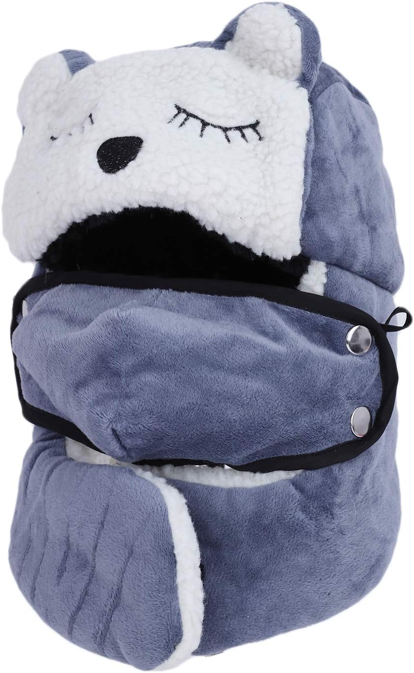 Mioabherte Bear Plush Winter Kids Hats