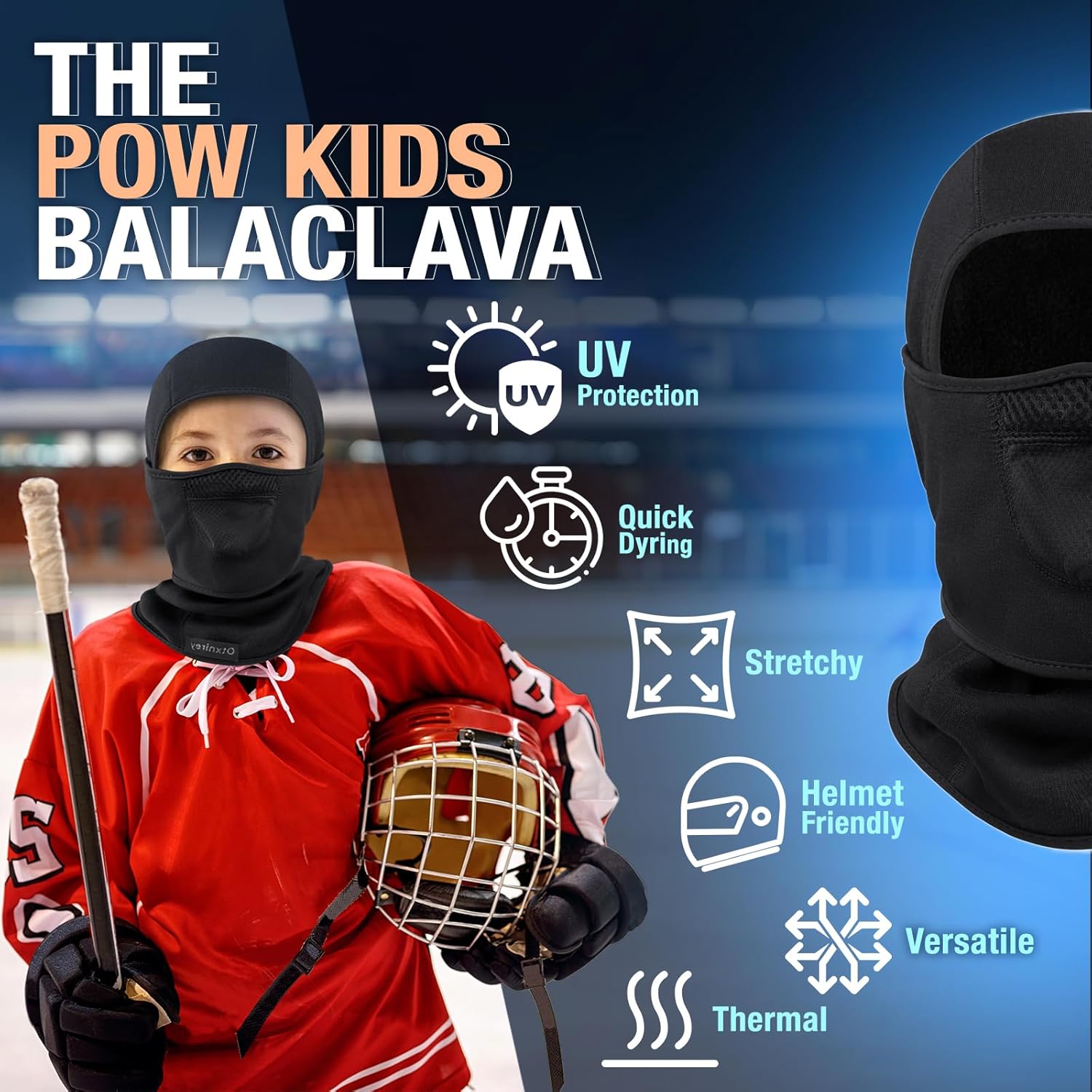 Kids Balaclava Windproof Ski Mask