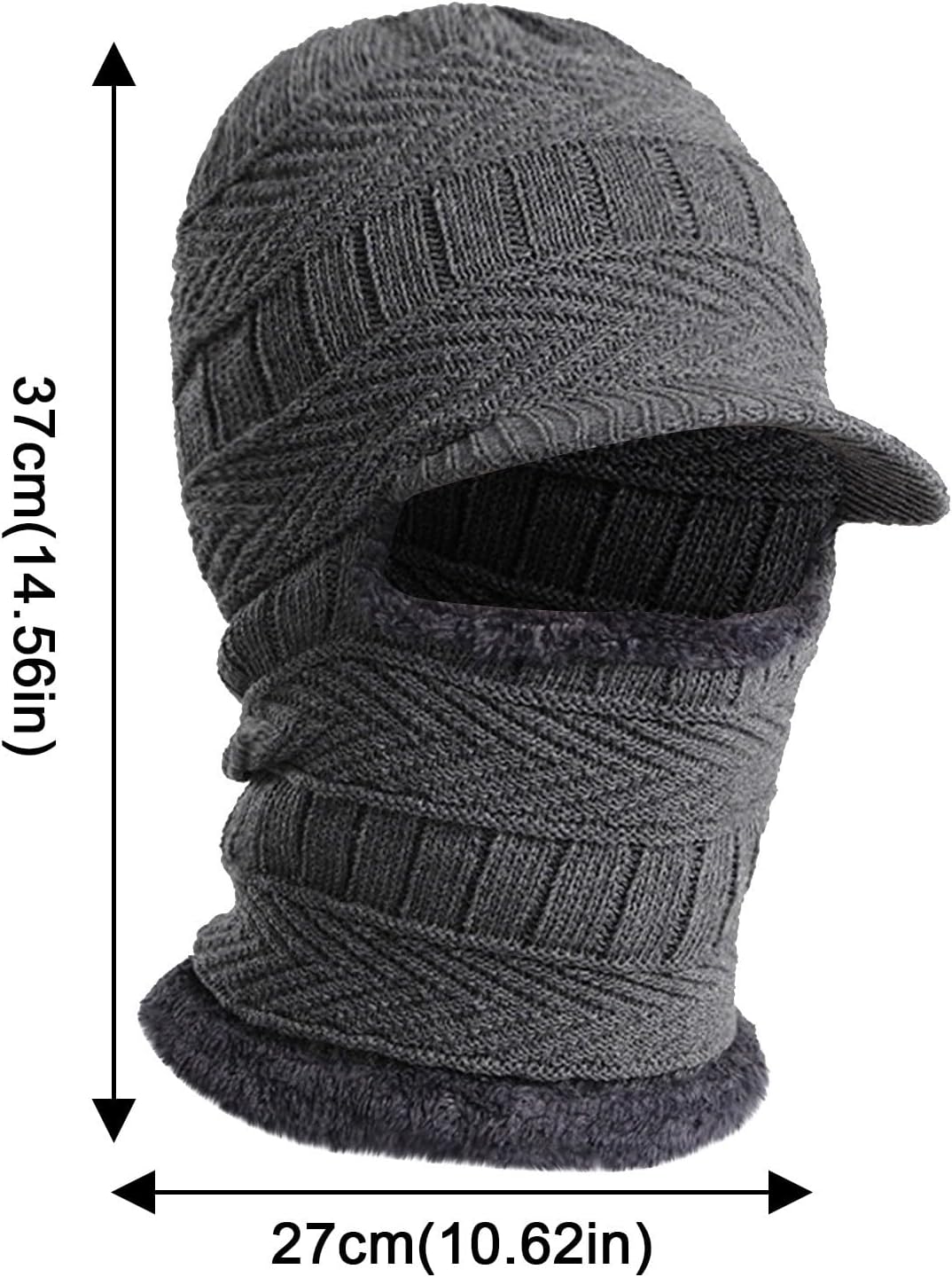 Adjustable Temperature-Resistant Ski Mask