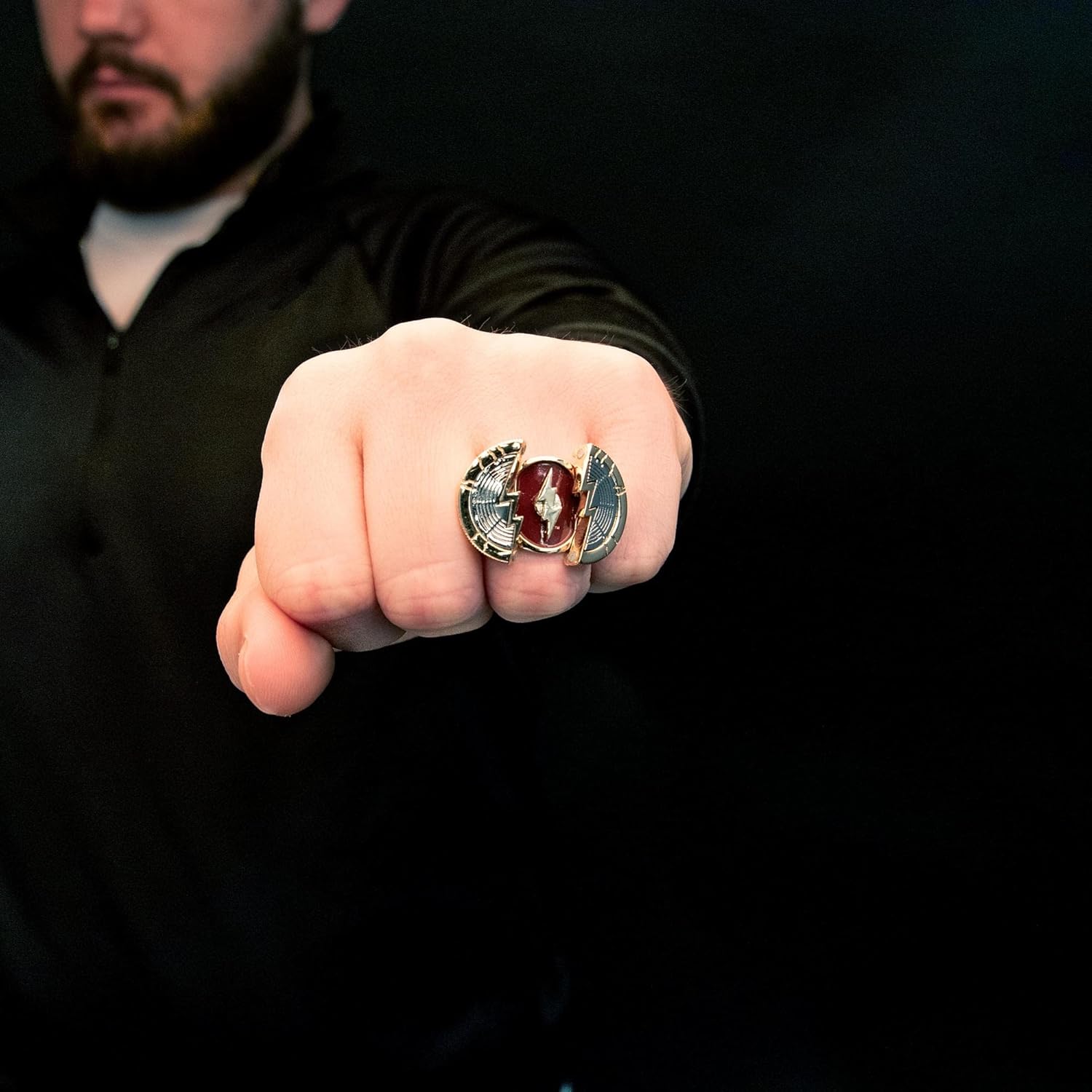 SalesOne The Flash Modular Costplay Ring Mens Jewelry Accessory
