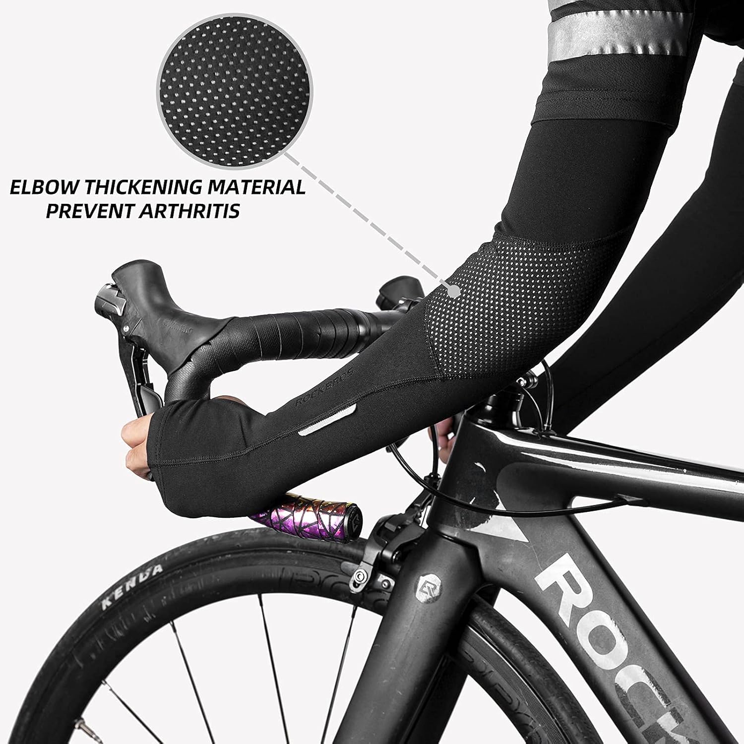 ROCKBROS Smart Arm Warmers - Stay Warm in All Conditions