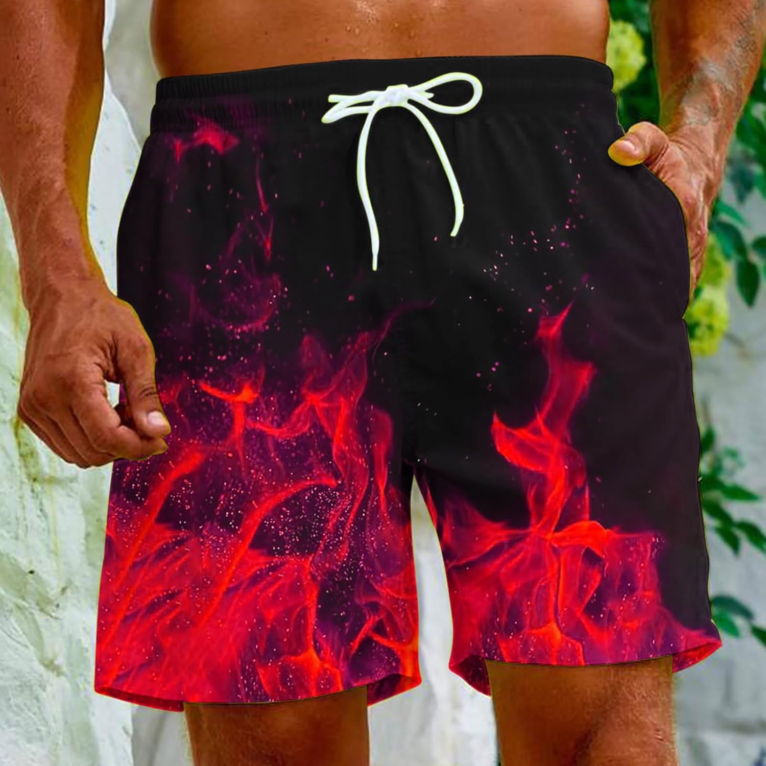 Quick Dry Mens Swim Trunks