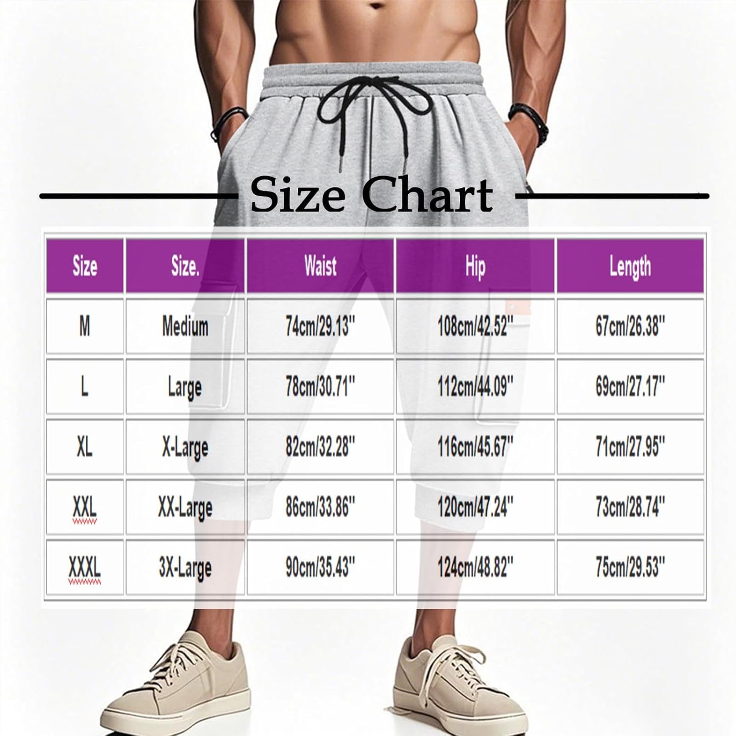 Premium Elastic Waist Cargo Shorts for Men