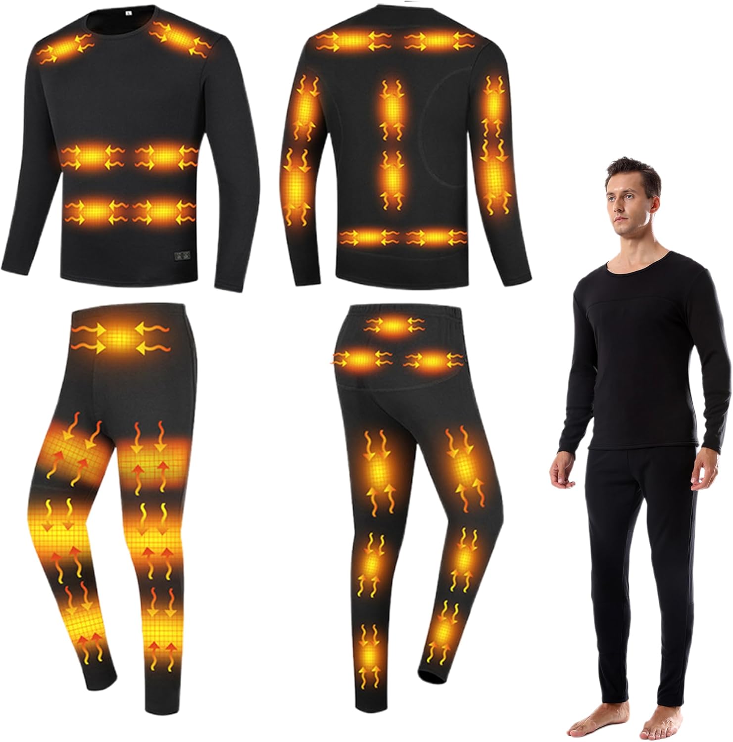 Bring Back Warmth with YANYNGS Heated Clothing Set for Hunting and Skiing