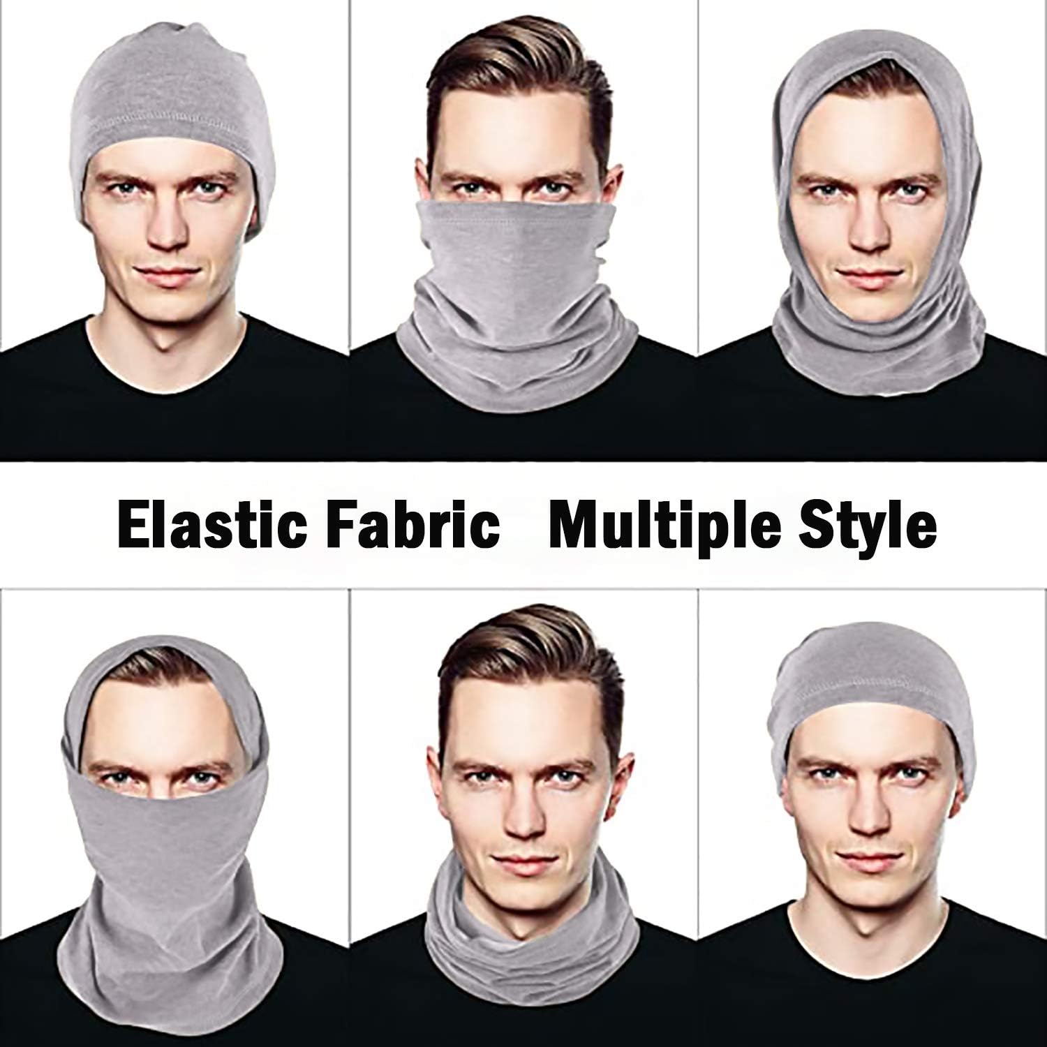 Winter Neck Warmer Fleece Gaiter Mask for MenWomen