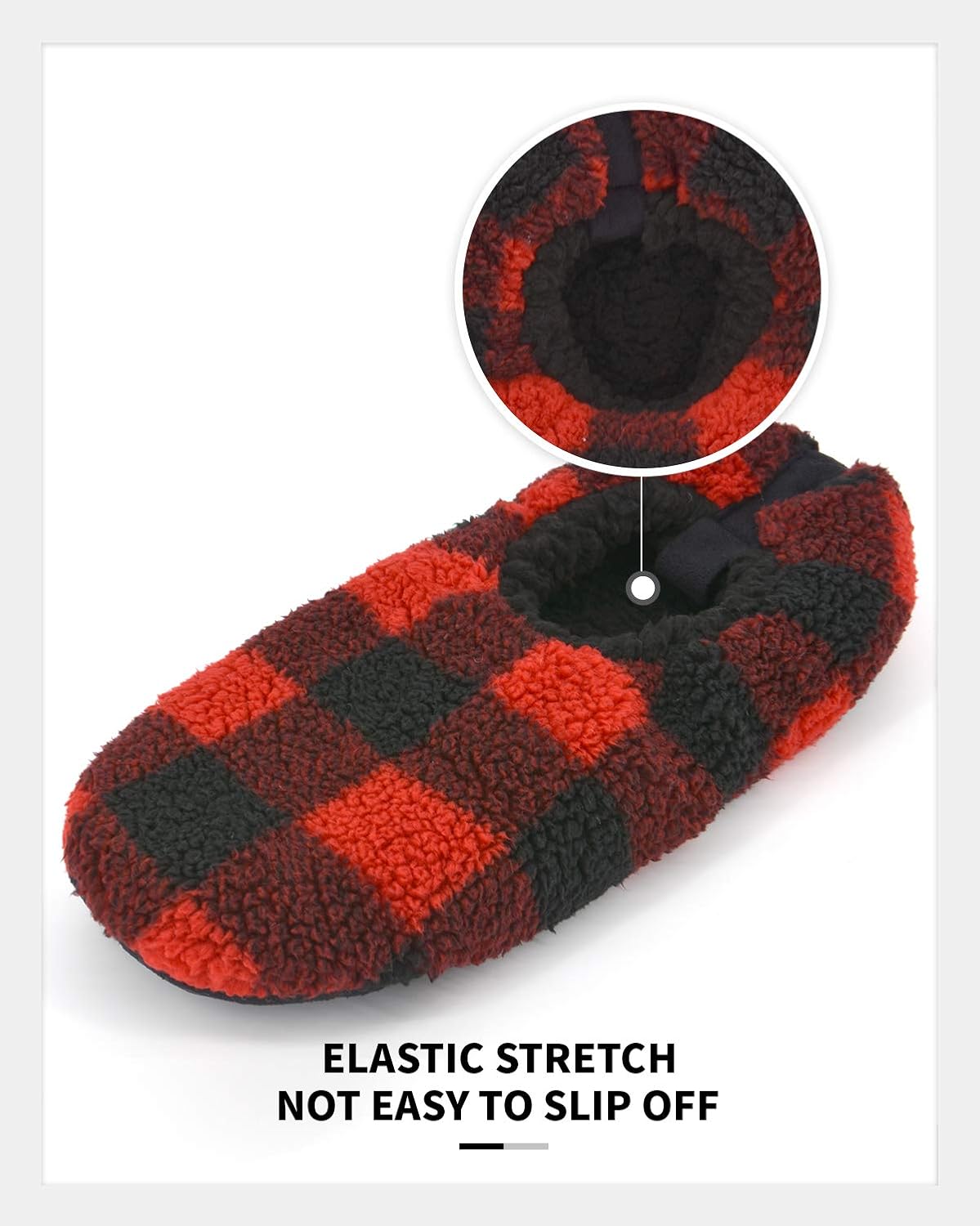 Warm Comfy Stylish Slipper Socks Just Add Socks