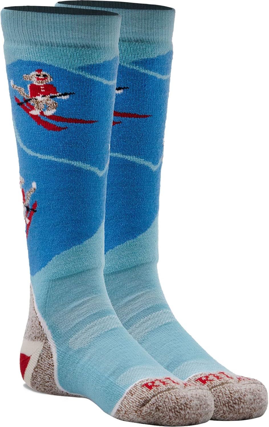 FoxRiver Kids Monkeying Around Medium Weight Over-the-Calf Sock