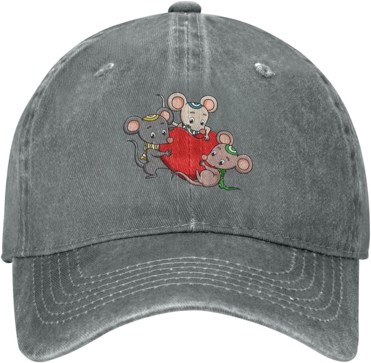 Three Mouse Baseball Cap Sun Hat Dad Get