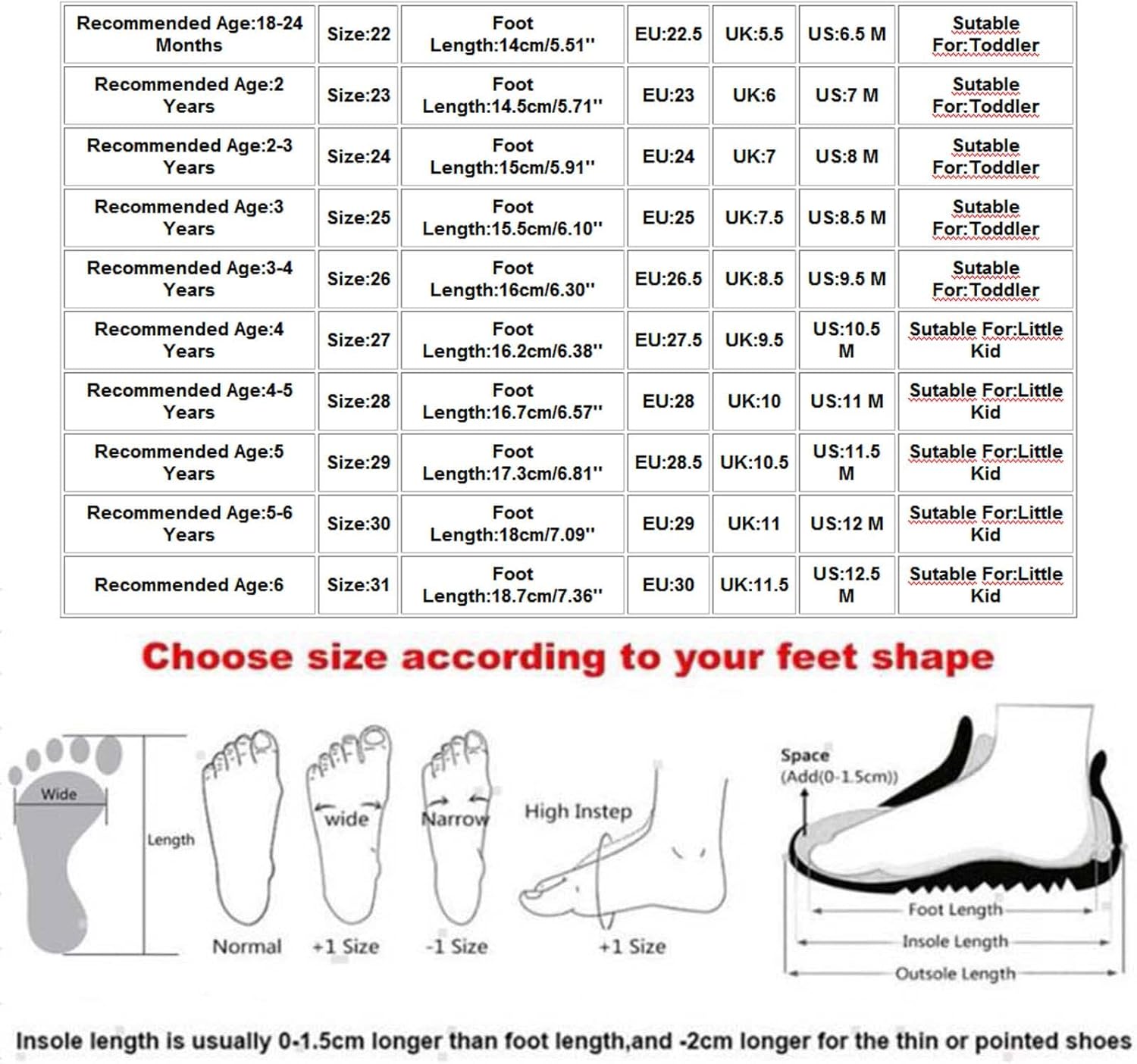 Cute Princess Slip-On Sandals for Kids Soft Comfortable