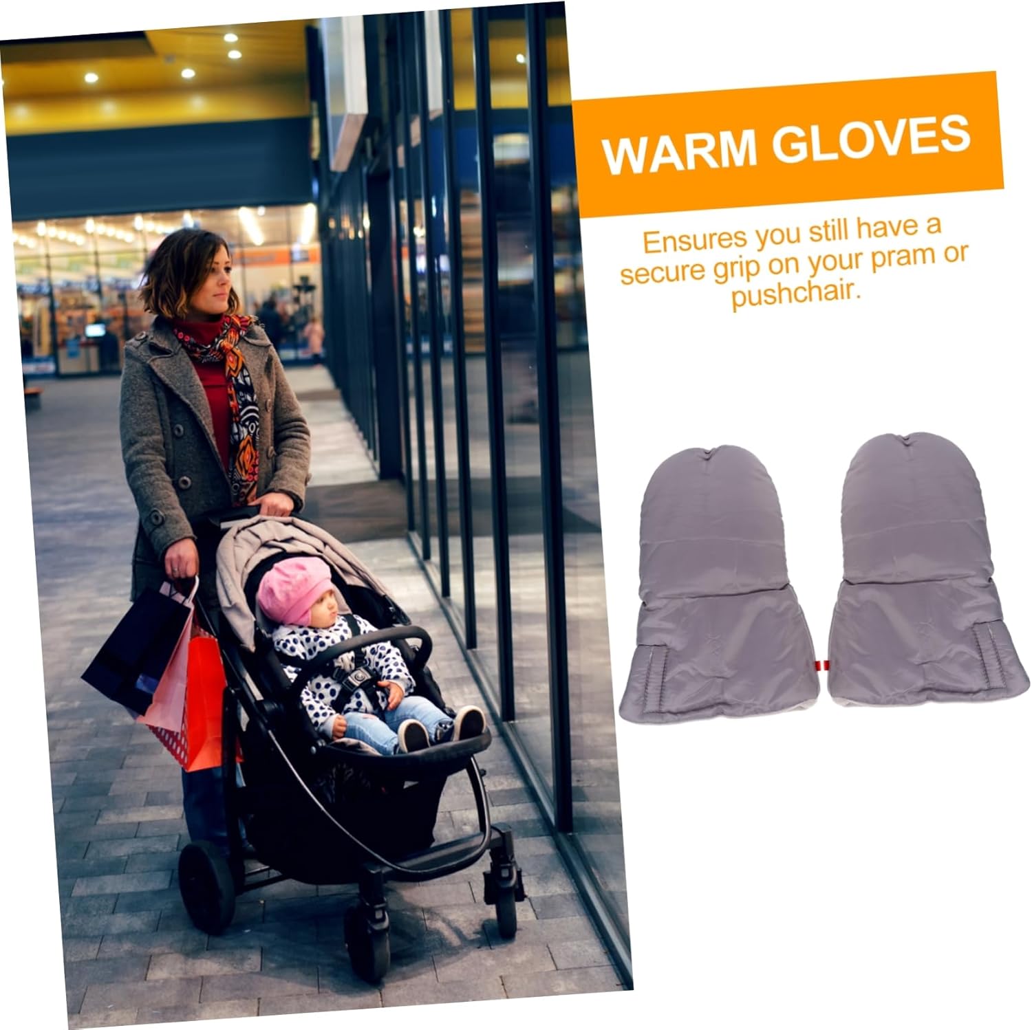 Thick Winter Gloves Cozy Warm for MenWomenBoys in Windy Snowy Conditions