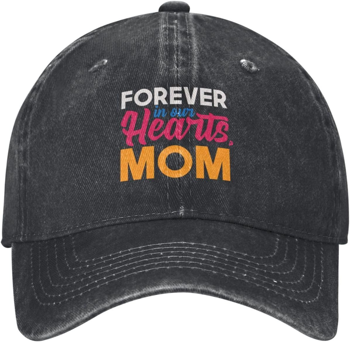 Forever in Our Hearts Mom Baseball Cap