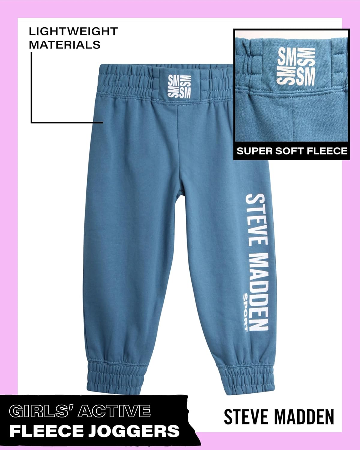 Girls Performance Fleece Jogger Sweatpants
