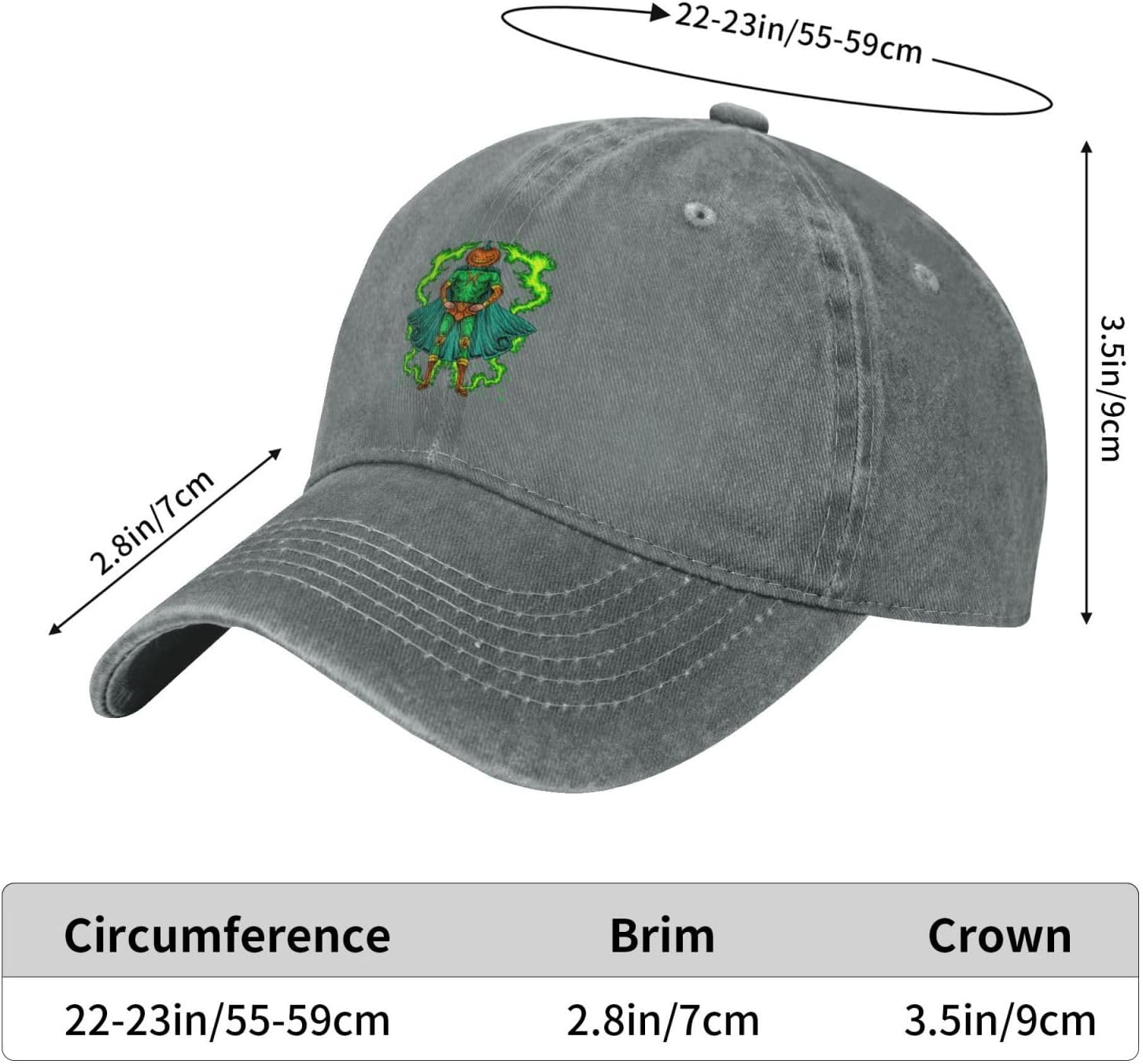 Cool PUMPKIN Baseball Cap