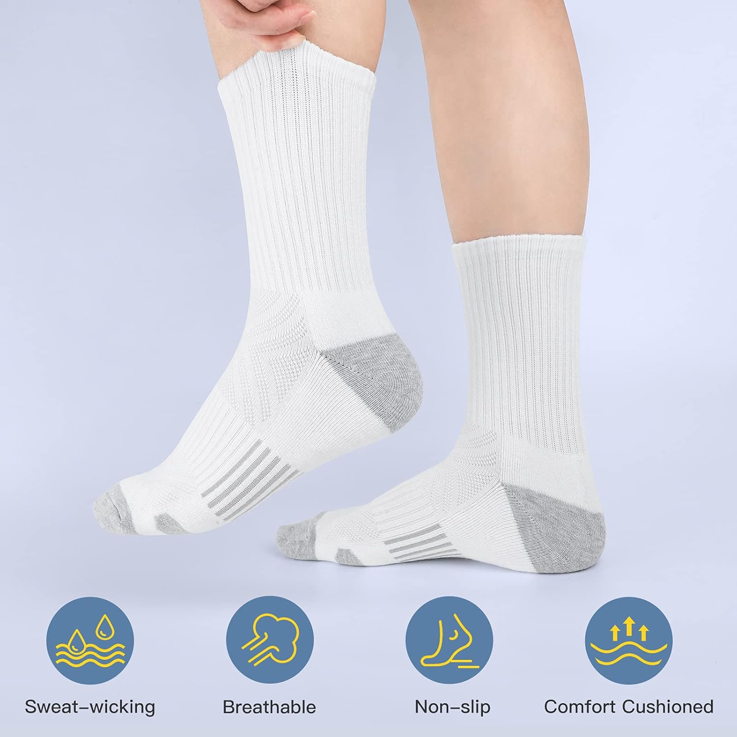 Felicigeely Arch Support Running Socks