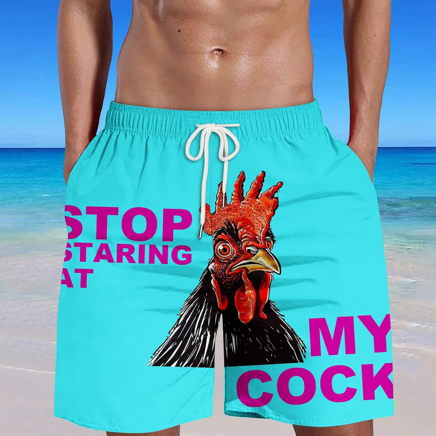 Luxury Performance Swim Trunks Quick Dry Durable