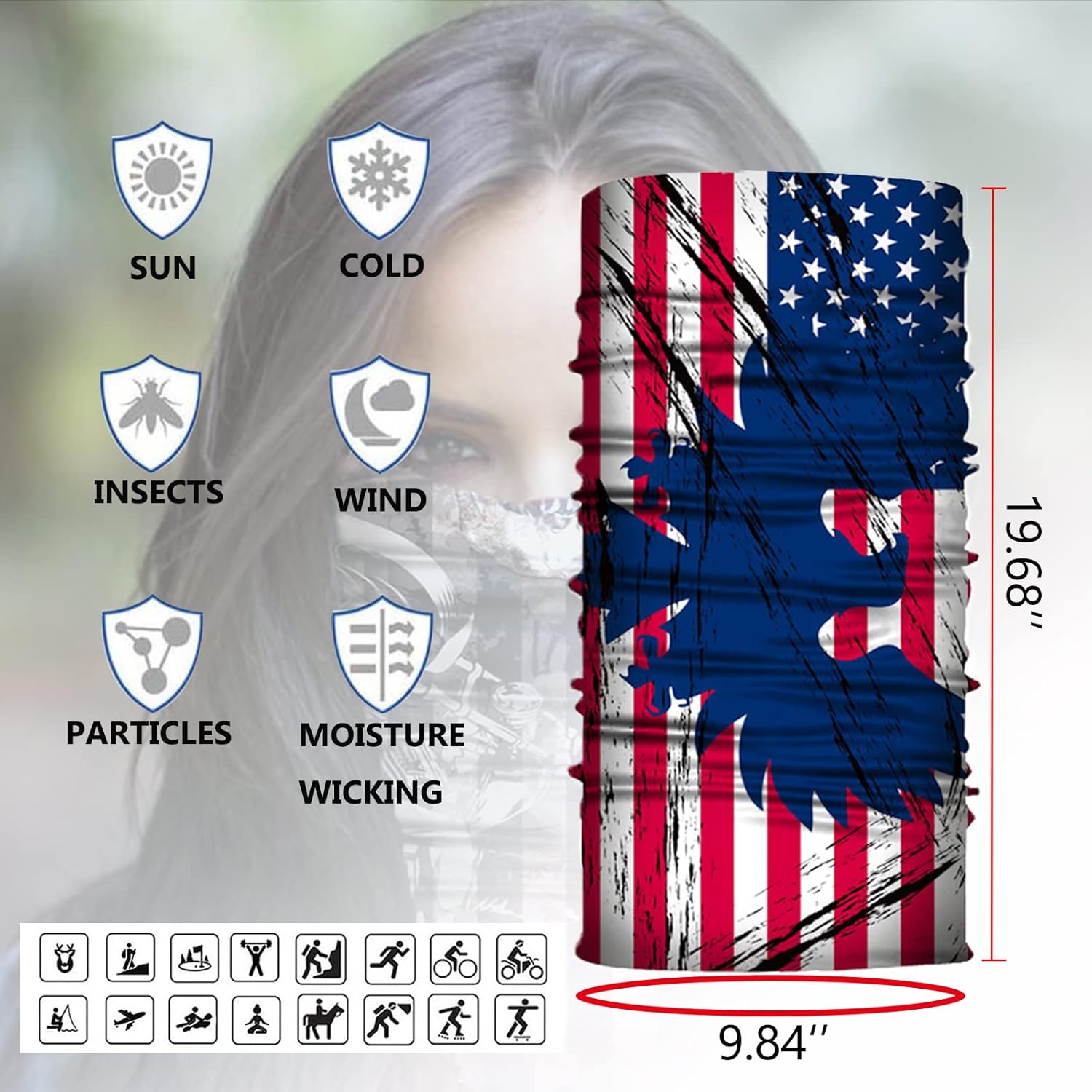 High-Quality Neck Gaiter Face Cover Mask Balaclava for Adults